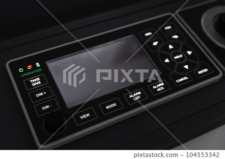 Ship alarm equipment with touch screen and buttons Ship alarm equipment with touch screen and buttons 104553342