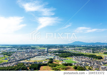 Townscape of Tsukuba City around Midorino Station (Ibaraki Prefecture) 104553372