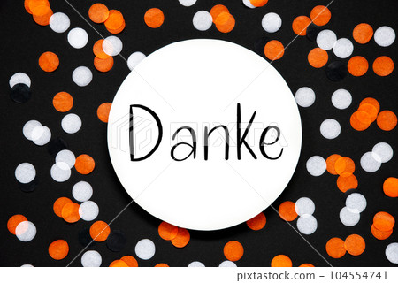 Autumn and Halloween Background With Text Danke Autumn and Halloween Background With Text Danke 104554741