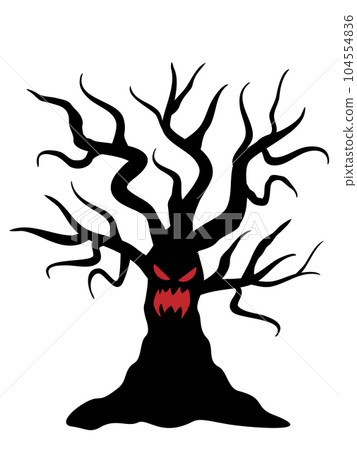 萬聖節的怪異樹 萬聖節的怪異樹 104554836