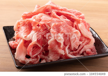 黑毛和牛排骨片 104554849