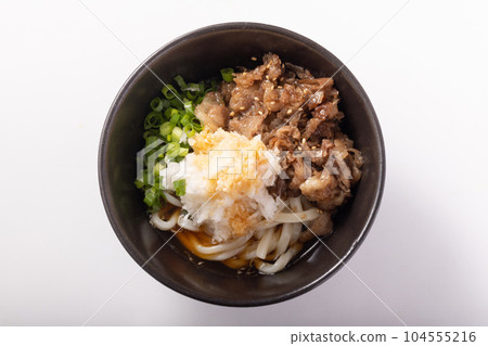 Oni grated meat bukkake udon Oni grated meat bukkake udon 104555216