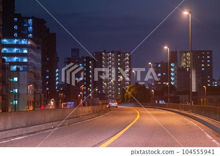 Nikko Kaido National Route National Route 4 Afternoon Midnight Night Tokyo Speed Road Street Light Driving General Road Nikko Kaido National Route National Route 4 Afternoon Midnight Night Tokyo Speed Road Street Light Driving General Road 104555941