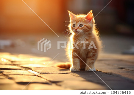 街角的一隻流浪貓 街角的一隻流浪貓 104556416