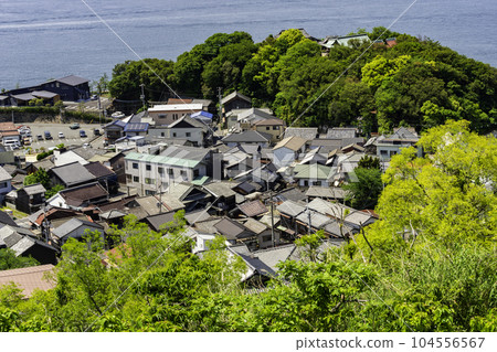 Cityscape of Shimotsui Kurashiki City, Okayama Prefecture 104556567