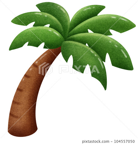 Summer beach coconut tree 104557050