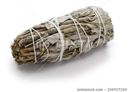 white sage smudge stick 104557284