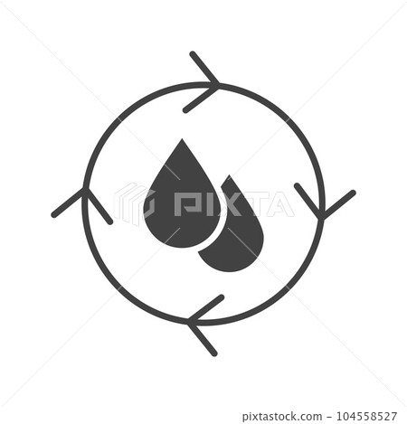 Water Conservation Icon Image. 104558527
