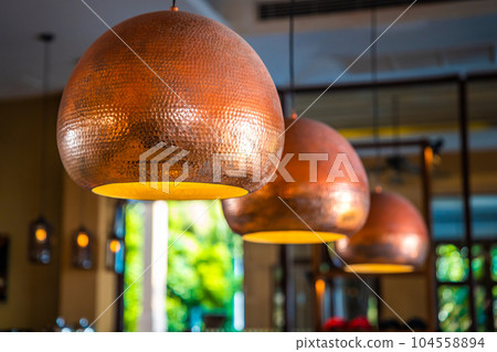 Breakfast with chocolate fountain at a resort in Hua Hin, Thailand Breakfast with chocolate fountain at a resort in Hua Hin, Thailand 104558894