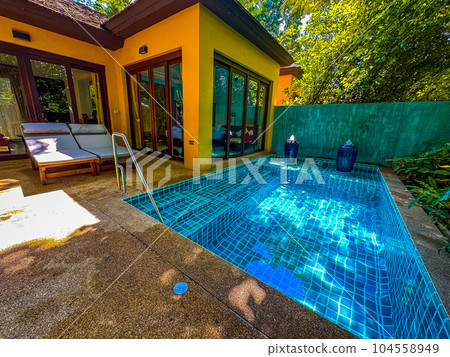 Resort villa with private pool in Hua Hin, Thailand Resort villa with private pool in Hua Hin, Thailand 104558949