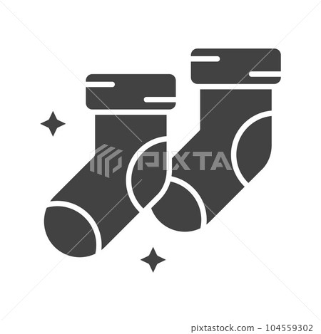 Socks Icon Image. 104559302