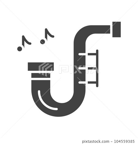 Saxophone Icon Image. Saxophone Icon Image. 104559385