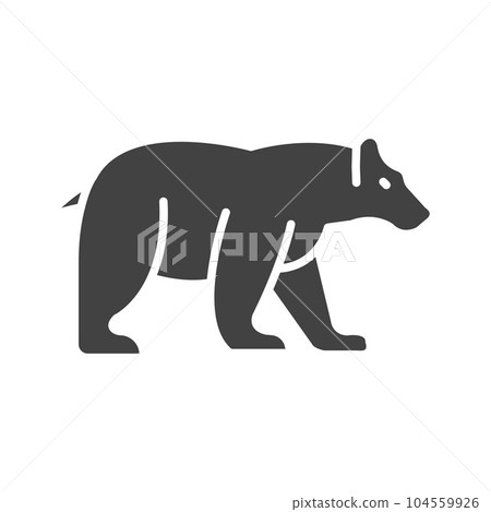 Polar Bear Icon Image. 104559926