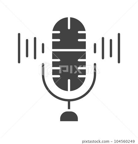 Microphone Icon Image. 104560249