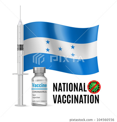 Immunization Icon of Honduras 104560556