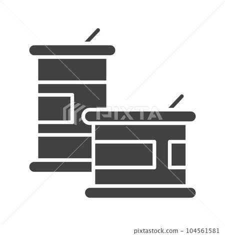 Canned Food Icon Image. Canned Food Icon Image. 104561581