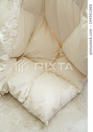 White background soft duvet texture White background soft duvet texture 104561868