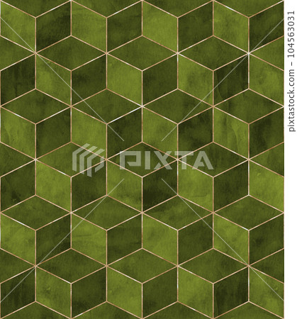 Art deco style cubes seamless pattern background Art deco style cubes seamless pattern background 104563031