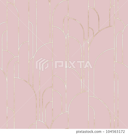 Art deco style geometric forms seamless pattern background Art deco style geometric forms seamless pattern background 104563172