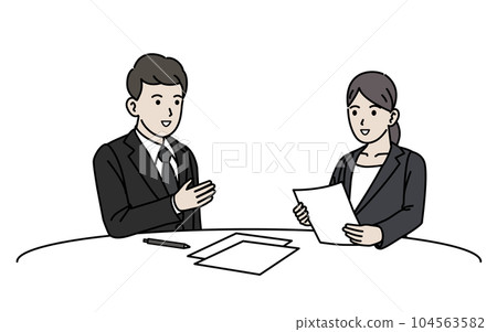 殯葬諮詢，一名男子向殯葬公司詢問 104563582