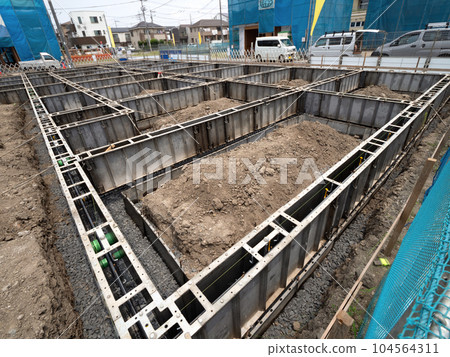 Foundation foundation work Foundation foundation work 104564311
