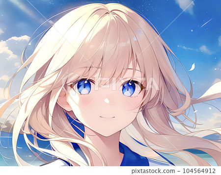 Girl illustration material Girl illustration material 104564912