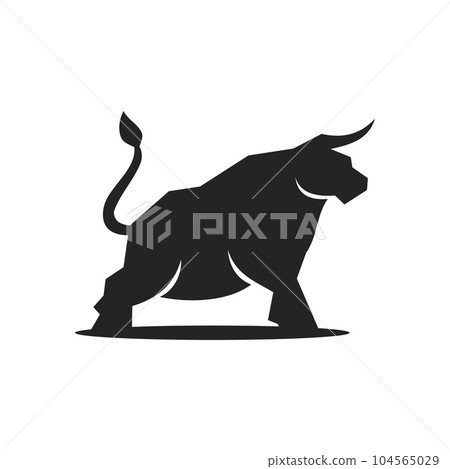 bull logo creative head emblem brand design template 36062074 Vector Art at  Vecteezy