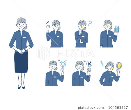 女導遊表情_h17變異集 女導遊表情_h17變異集 104565227