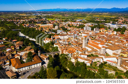 Cividale del Friuli cityscape, Italy 104565503