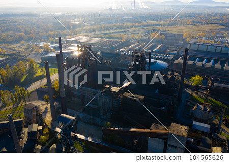 Metallurgical plant in Ostrava Metallurgical plant in Ostrava 104565626