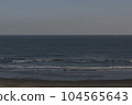 房總半島/九十九里海灘海岸黃昏 104565643