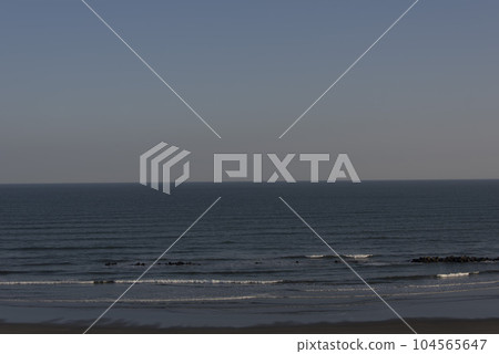 房總半島/九十九里海灘海岸黃昏 104565647