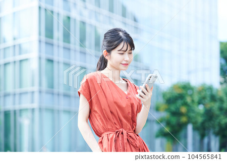 Women walking Women walking 104565841