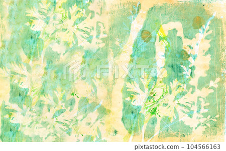 Botanical woodcut background with gentle atmosphere Botanical woodcut background with gentle atmosphere 104566163
