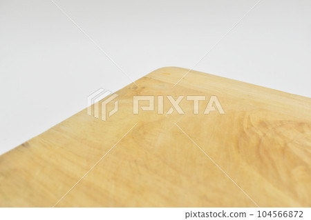 wooden cutting board on white background wooden cutting board on white background 104566872