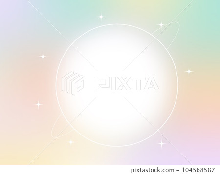 abstract background Pastel sparkle circle 104568587