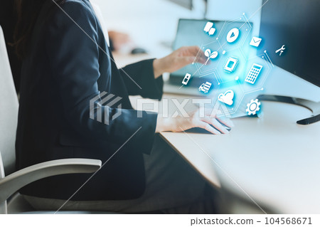 公司辦公室 人們工作的地方 公司辦公室 人們工作的地方 104568671