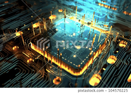 Abstract image of circuit board Abstract image of circuit board 104570225
