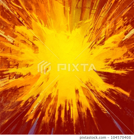 Red red RED yellow yellow yellow concentration line material background wallpaper decoration background 104570408