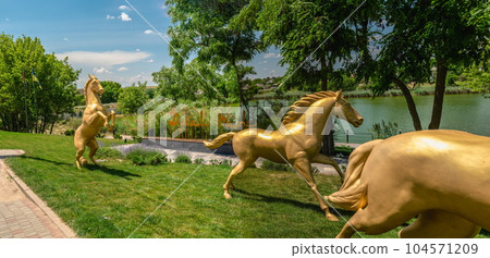 Dubai park in Dobroslav, Odessa region, Ukraine. Dubai park in Dobroslav, Odessa region, Ukraine. 104571209