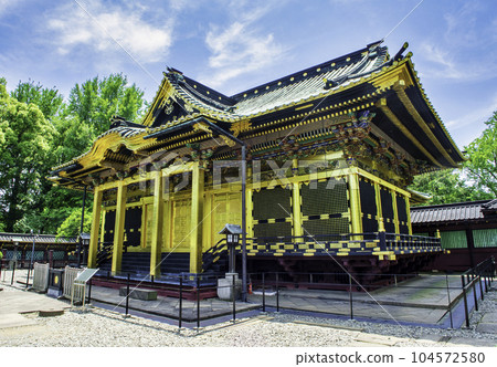 Ueno Park, Ueno Toshogu Shrine, Golden Hall, Nationally Designated Important Cultural Property Ueno Park, Ueno Toshogu Shrine, Golden Hall, Nationally Designated Important Cultural Property 104572580