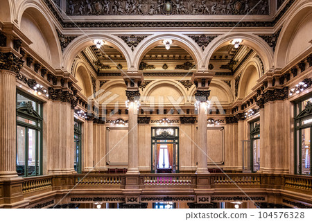 Teatro Colon, Colon Theater, one of the world's best opera houses, the cultural icon of Buenos Aires, Argentina Teatro Colon, Colon Theater, one of the world's best opera houses, the cultural icon of Buenos Aires, Argentina 104576328