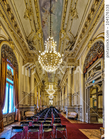 Teatro Colon, Colon Theater, one of the world's best opera houses, the cultural icon of Buenos Aires, Argentina Teatro Colon, Colon Theater, one of the world's best opera houses, the cultural icon of Buenos Aires, Argentina 104576338
