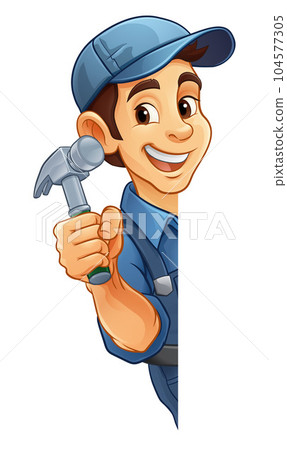Hammer Carpenter Construction Builder Handyman Hammer Carpenter Construction Builder Handyman 104577305