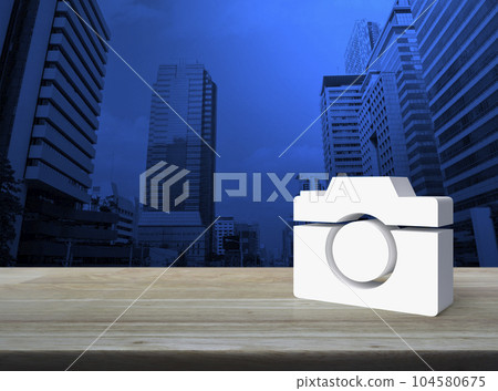 Business camera service shop concept 104580675