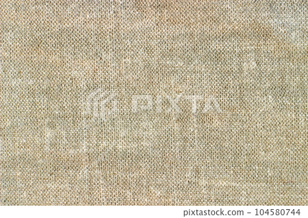 Rough handmade linen canvas for oil painting. Artistic background for design Rough handmade linen canvas for oil painting. Artistic background for design 104580744