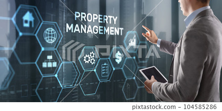 Property management. Maintenance and oversight of real estate and physical property 104585286