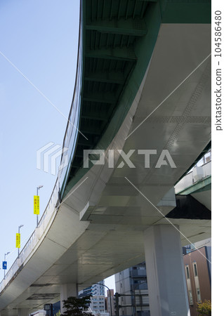 Nagoya Expressway 3 seen from below Nagoya Expressway 3 seen from below 104586480