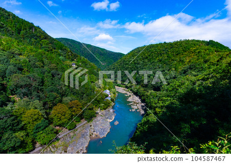 [Kyoto scenery] Arashiyama is a scenic place loved by the Heian nobility 104587467
