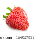 Strawberry isolated on white background 104587531
